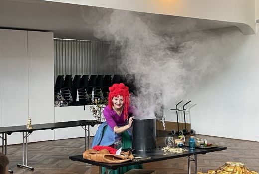Besuch des mobilen Stück "Circe"